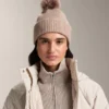 Wool Blend Knit Pompom Hat Wool Blend Knit Pompom Hat