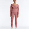 Wrap Rib Brushed Modal Sweatshirt Wrap Rib Brushed Modal Sweatshirt